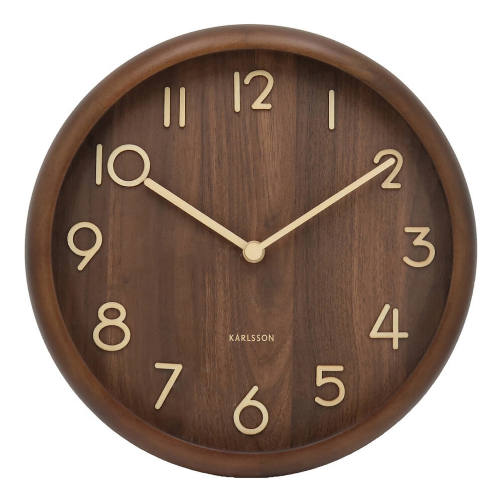 Present Time Karlsson Wall Clock Pure Bold